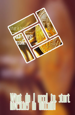 How do you invest in bitcoins